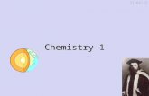 09/03/2016 Chemistry 1. 09/03/2016 The structure of the atom Electrons in shells Proton in nucleus Neutron…