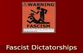 Fascist Dictatorships. Fascism was one attempt to solve the problems after WWI Fascism was one attempt…