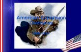 American Expansion Overseas 1898-1914. American Isolationism 1.The undeveloped American West of the…