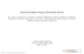 Cervical Spine Injury Severity Score by, Paul A. Anderson, Timothy A. Moore, Kirkland W. Davis, Robert…