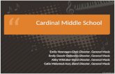 Cardinal Middle School Emily Hennegan-Choir Director, General Music Emily Gooch-Orchestra Director,…