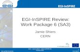 Www.egi.eu EGI-InSPIRE RI-261323 EGI-InSPIRE EGI-InSPIRE RI-261323 EGI-InSPIRE Review: Work Package…