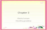 Chapter 3 Khoirul umam Monitha geraldine. Needs Analysis Procedures used to collect information about…