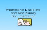 Progressive Discipline and Disciplinary Documentation.