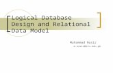 Logical Database Design and Relational Data Model Muhammad Nasir