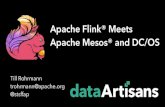 Apache Flink Meets Apache Mesos And DC/OS @ Mesos Meetup Berlin