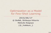 Optimization as a Model for Few-Shot Learning - ICLR 2017 reading seminar