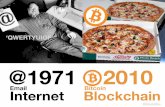 History of the internet of information and blockchain, the internet of value
