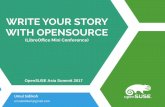 Write your story with open source