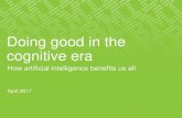 Doing good in the cognitive era