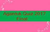 Agantuk quiz 2017,bansberia,hooghly, final 1