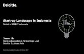 Keynote: Start-up Landscape in Indonesia 2017 - Deloitte SPARK Indonesia