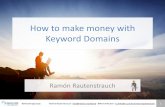 How to make money with Keyword Domains (Domaining Europe 2017)