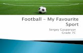 Football - My Favorite Sport