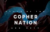 State of the Gopher Nation - Golang - August 2017