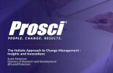 Prosci Webinar: The Holistic Approach to Change Management - Insights and Innovations