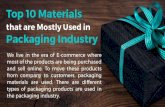Top 10 Materials that are Mostly Used in Packaging Industry