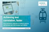 Achieving test correlation, faster: Easy parameter calibration of railroad switches and turnouts with LMS Amesim and HEEDS