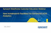 Mainframe Customer Education Webcast: New Ironstream Facilities for Enhanced z/OS Analytics