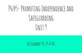 Lesson 3  promoting independence and safeguarding