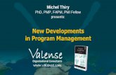 New developments in program management