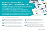 Funding Technology Projects in Human Services