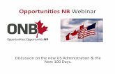 ONB Webinar - Discussion on the New US Administration & the Next 100 Days
