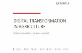 Digital Transformation in Agriculture – A Case Study