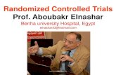 Randomized controlled trials. Aboubakr Elnashar