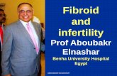 Fibroid and infertility. Prof Aboubakr Elnashar