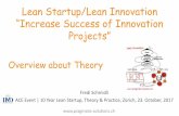 Lean Startup/Lean Innovation "Increase Successof Innovation Projects"