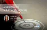 Achieving Success with Account Based Selling