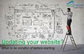 RezStream Webinar: Updating your website what to be mindful of before starting