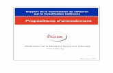 Federation Diaspora Haitienne d'Europe: Propositions d'Amendement de la Constitution d'Haiti