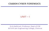 CS6004 CYBER FORENSICS