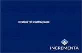Strategy for small busines