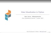 Data visualization in Python