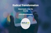 Radical Transformation - Edwin Dando & Dan Teo - AgileNZ 2017