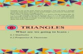 Triangles For Class 10 CBSE NCERT