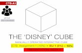 Assignment 1: The Interactive Disney Cube