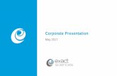 Exas may 2017 corporate presentation   final1