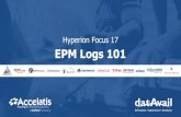EPM Logs 101 - Hyperion Focus 17
