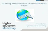 Use International SEO to Recruit Students Abroad