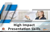 IPDC TRAINING - High Impact Presentation Skills