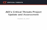 2017 10-10 CTP Update and Assessment