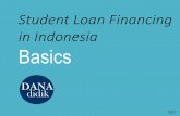 Student Loan Financing in Indonesia