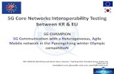 5G Core Networks Interoperability Testing between KR & EU