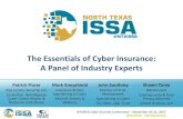 The Essentials of Cyber Insurance: A Panel of Industry Experts