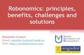 Robonomics: principles, benefits, challenges, solutions