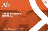 Taller de Banca Afi - Edición XXX